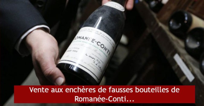 auction sale counterfeit romanee conti