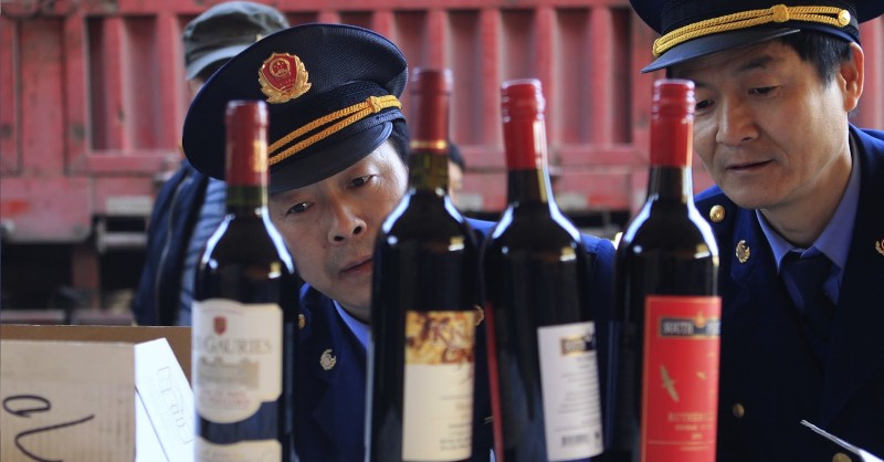 blog vin Beaux-Vins oenology tasting china counterfeit bordeaux wines