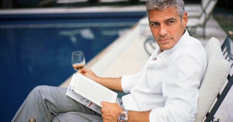 Blog vin beaux-vins oenologie dégustation sexe Georges Clooney