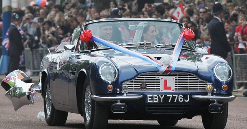 blog vin Beaux-Vins oenologie dégustation essence voiture Royal Wedding Aston Martin