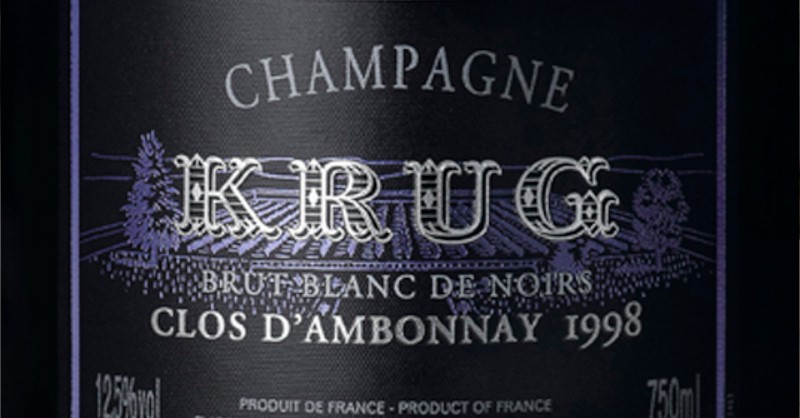 blog wine fine wines oenology tasting Champagne Krug wines most expensive in the world