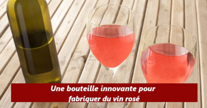 innovation technologie bouteille blanc rouge faire rosé