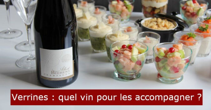 blog fine wines Champagne accord recipe verrines dinner aperitif