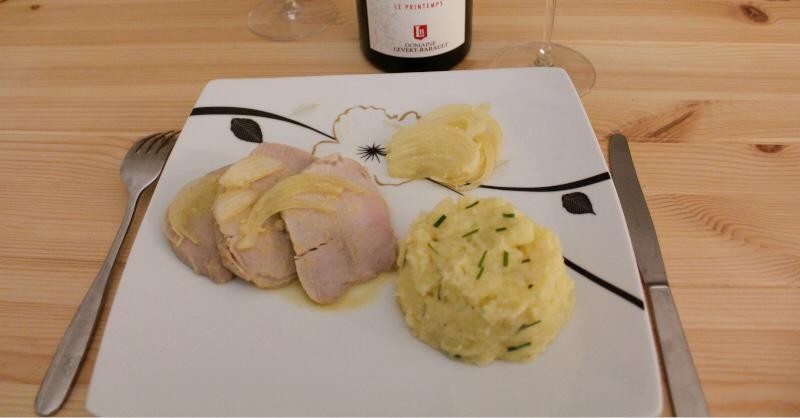 blog vin beaux-vins recette accord roti porc moutarde miel