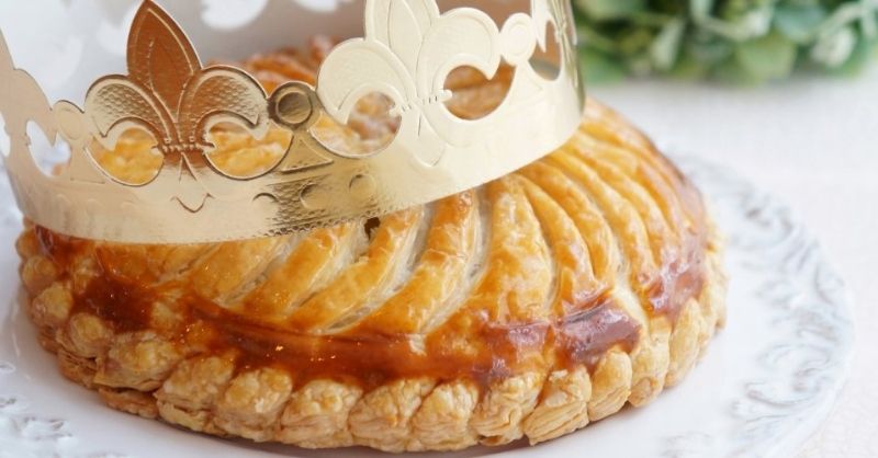 Galette des rois frangipanes