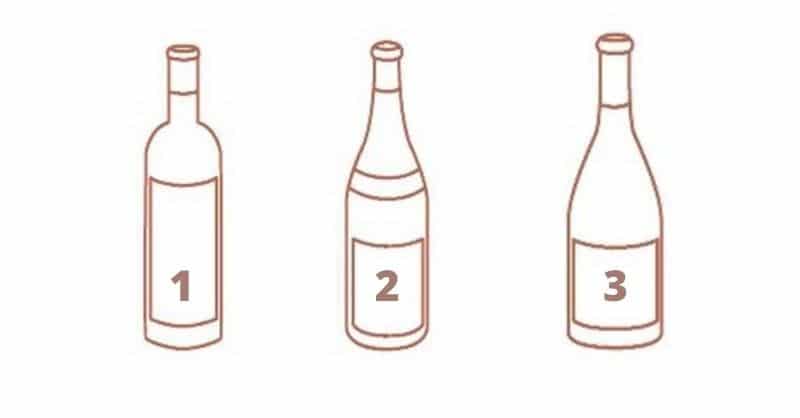 Wine bottle shapes